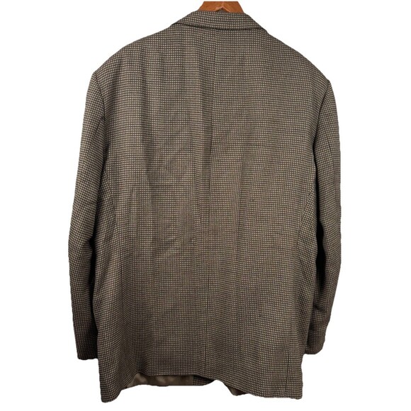 OSCAR DE LA RENTA Mens Brown TWEED  WOOL Sport Coat Suit Jacket Blazer 48R - Picture 5 of 7